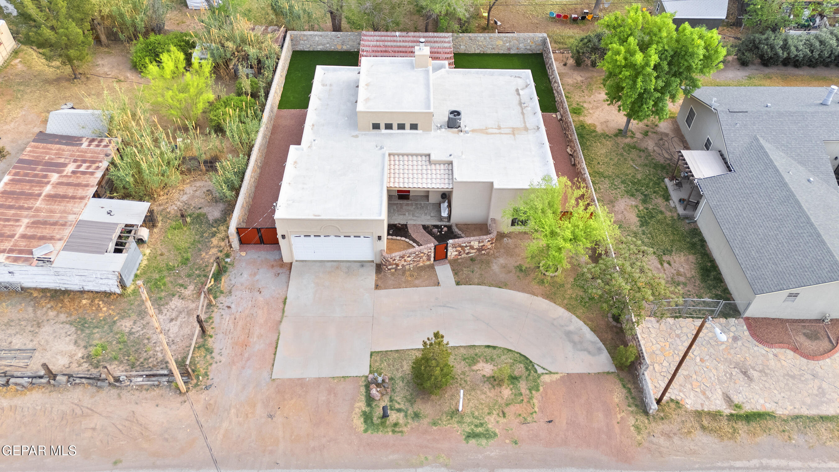 710 Mamie Road El Paso, TX 79932 - Photo 38 of 44 Aerial view