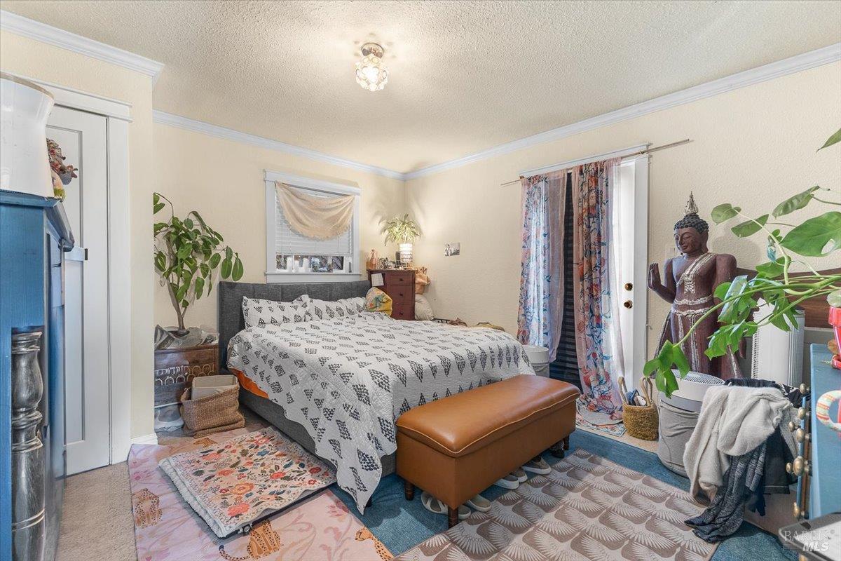 130 11th Street Santa Rosa, CA 95401 - Photo 37 of 50 a bedroom with bed and a potted plant