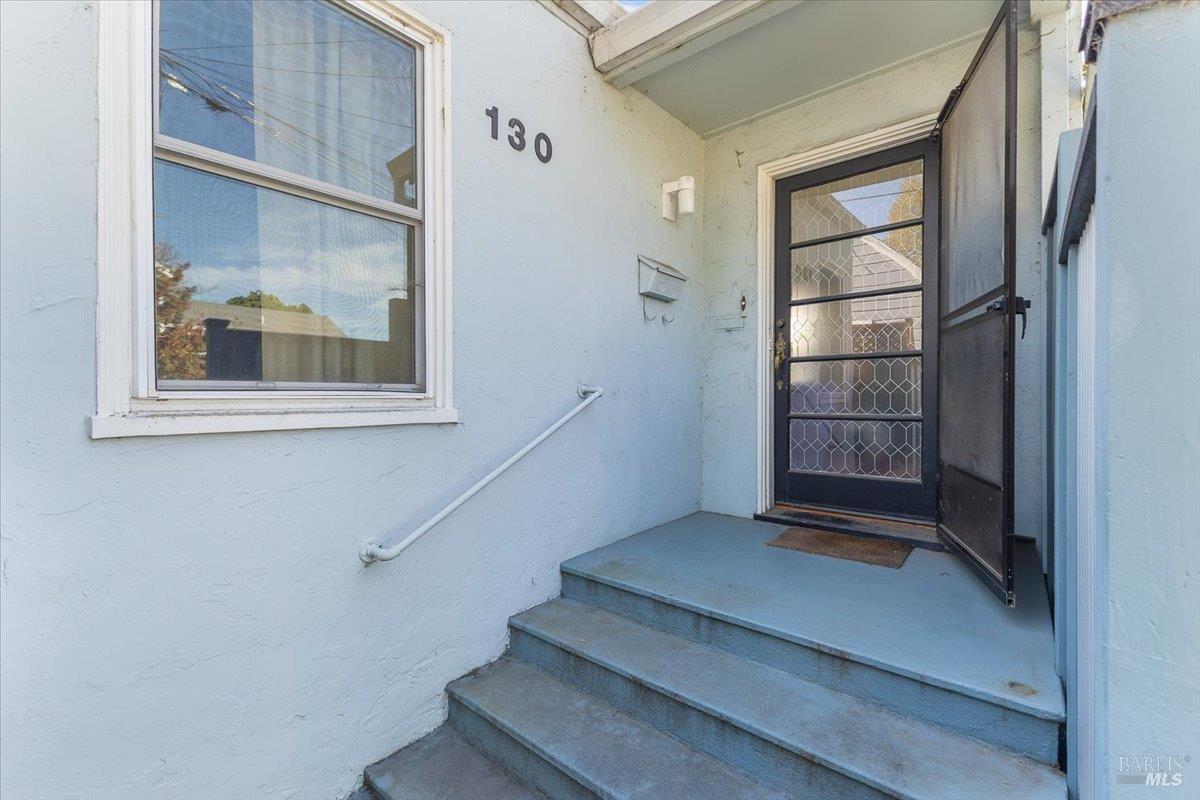 130 11th Street Santa Rosa, CA 95401 - Photo 4 of 50 a view of an entryway with a staircase