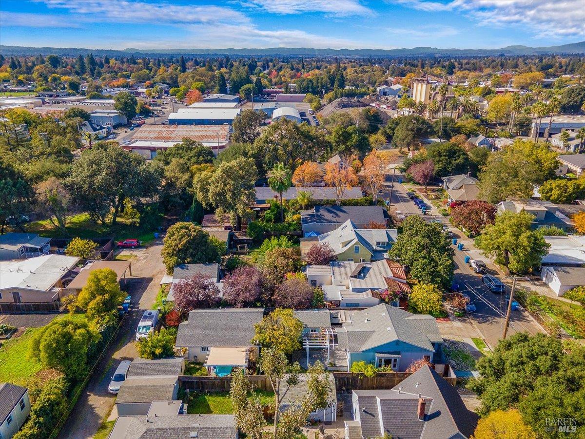 130 11th Street Santa Rosa, CA 95401 - Photo 43 of 50 an aerial view of a city