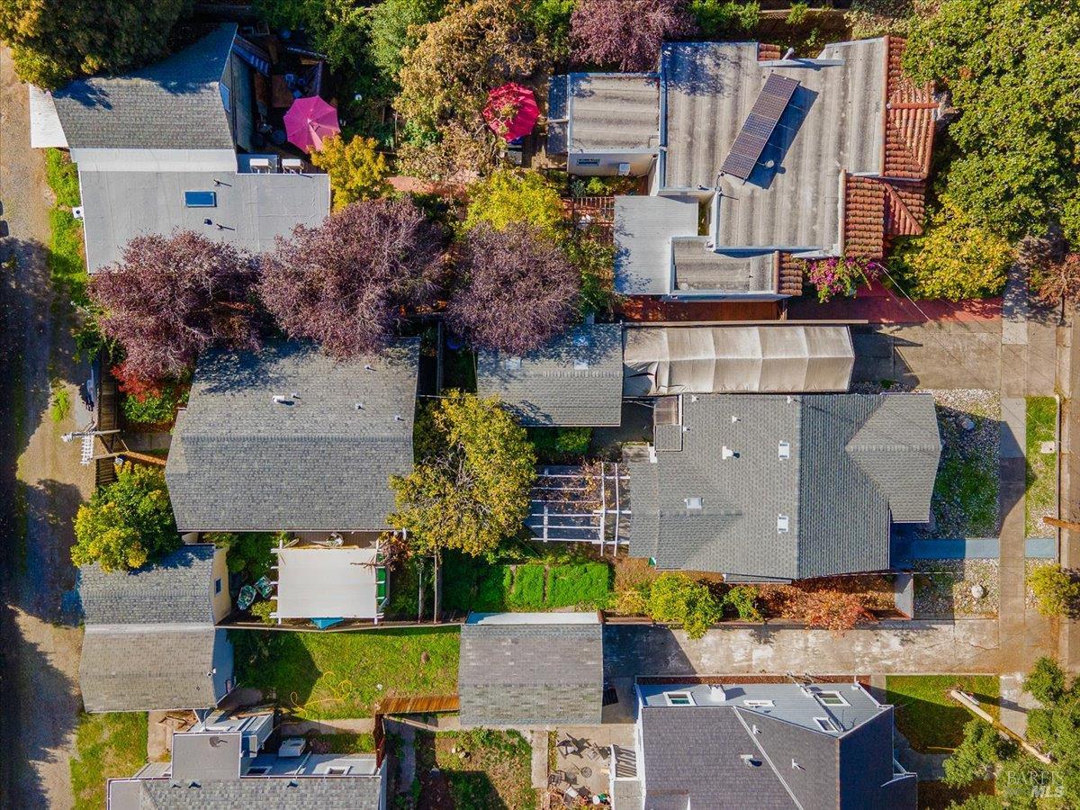 130 11th Street Santa Rosa, CA 95401 - Photo 46 of 50 an aerial view of houses with outdoor space