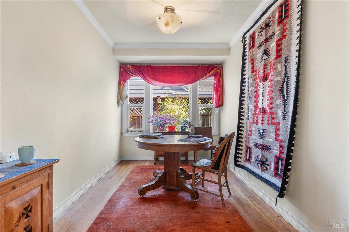 130 11th Street Santa Rosa, CA 95401 - Photo 10 of 50 a view of a dining room with furniture and window