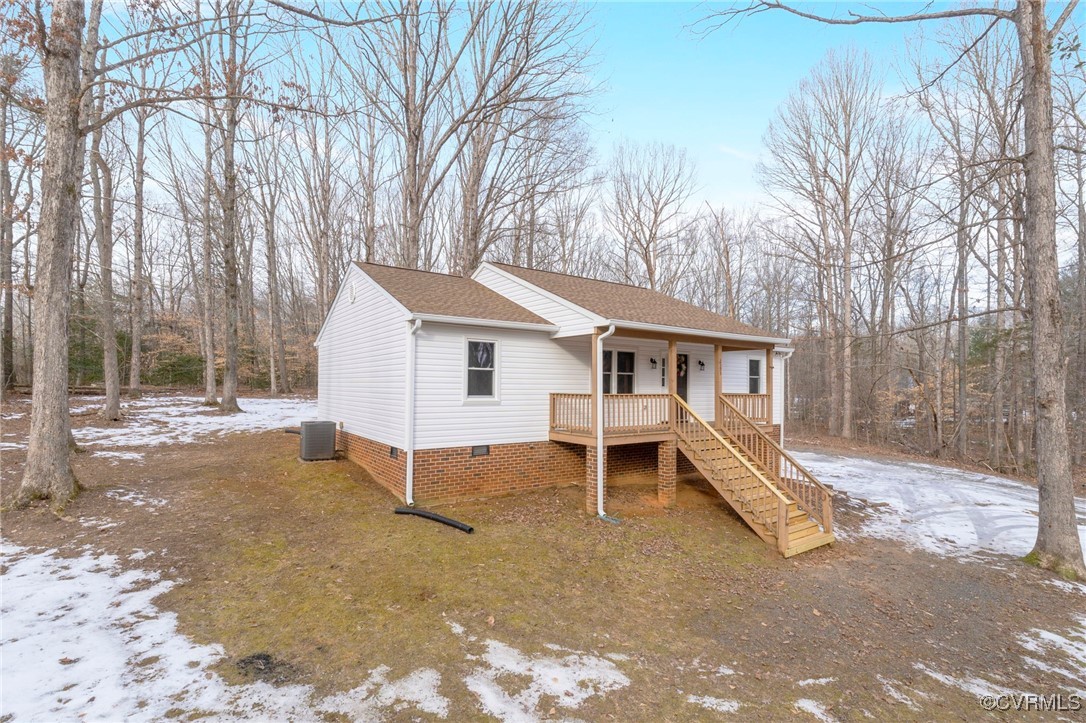 2193 Diggstown Road Bumpass, VA 23024 - Photo 1 of 33 View of front of property with roof with shingles,