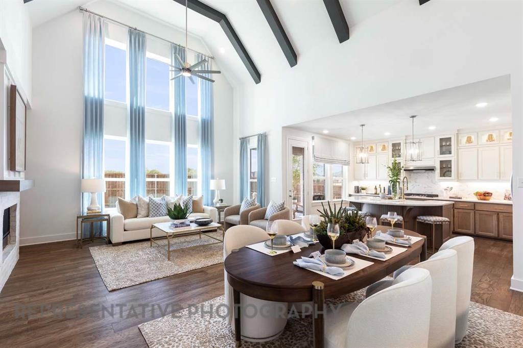 3704 Hickory Street Sherman, TX 75092 - Photo 18 of 23 a dining room with furniture and wooden floor