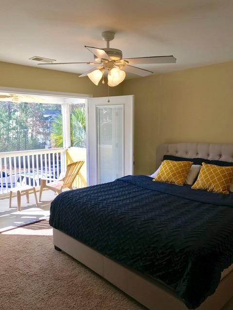 2940 Emma Lane Mount Pleasant, SC 29466 - Photo 11 of 21 Master Bedroom with Porch