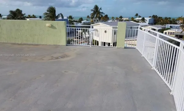 a view of a house with a balcony