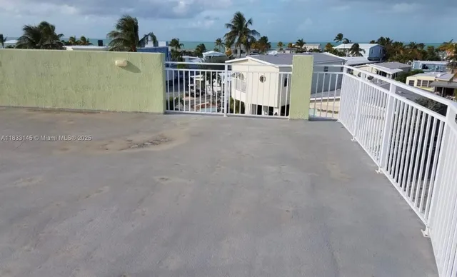 a view of a house with a balcony