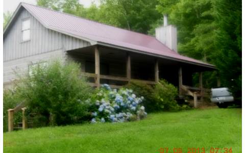239 Laurel Mountain Road Blue Ridge, GA 30513 - Photo 1 of 1 a backyard of a house with lots of green space