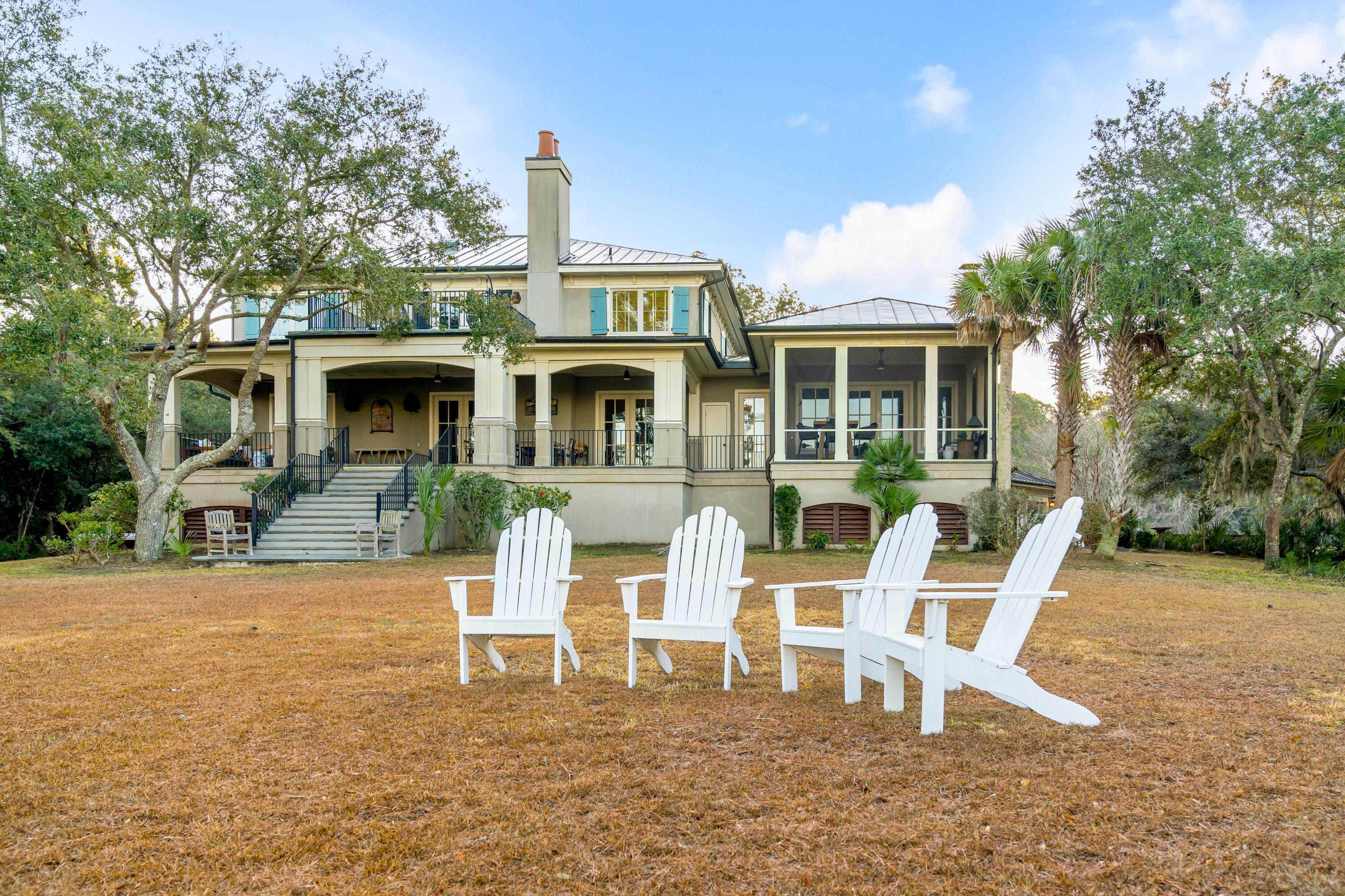 6080 Josie Ridge Road Wadmalaw Island, SC 29487 - Photo 26 of 86 Backyard