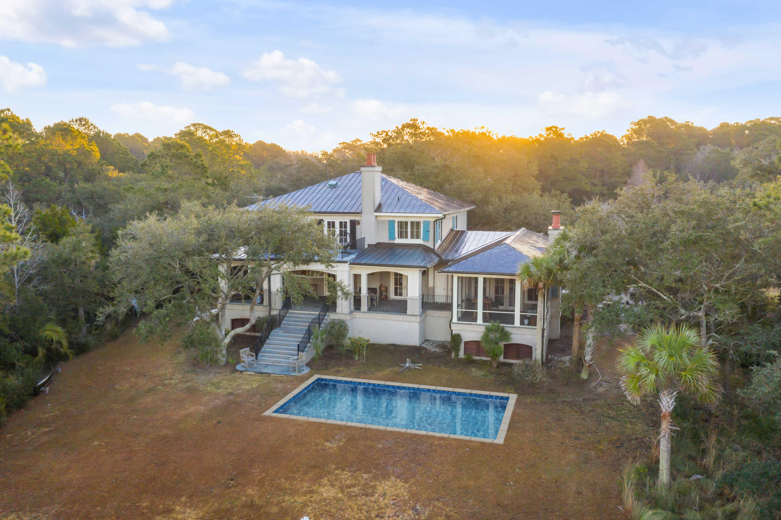 6080 Josie Ridge Road Wadmalaw Island, SC 29487 - Photo 28 of 86 *Digitally enhanced pool to show