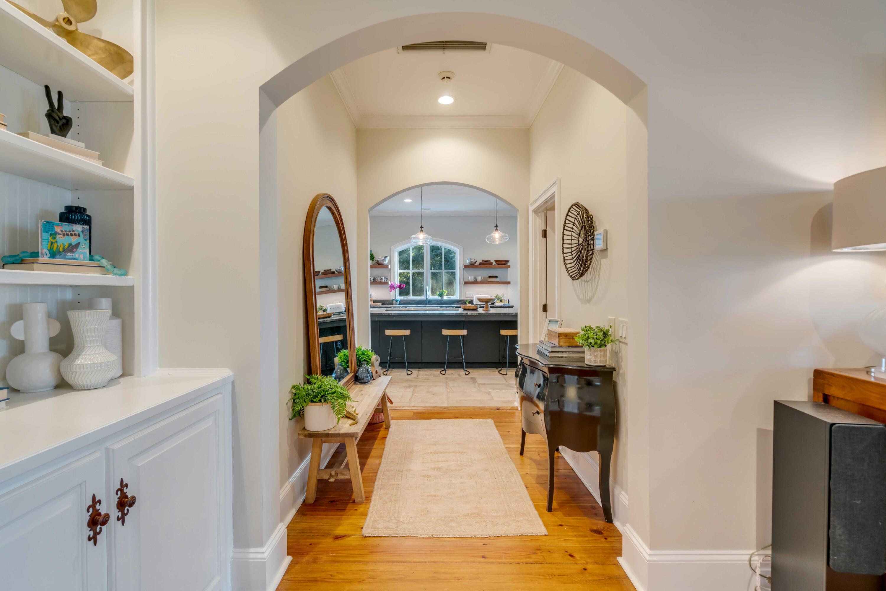 6080 Josie Ridge Road Wadmalaw Island, SC 29487 - Photo 29 of 86 Hall leading to kitchen