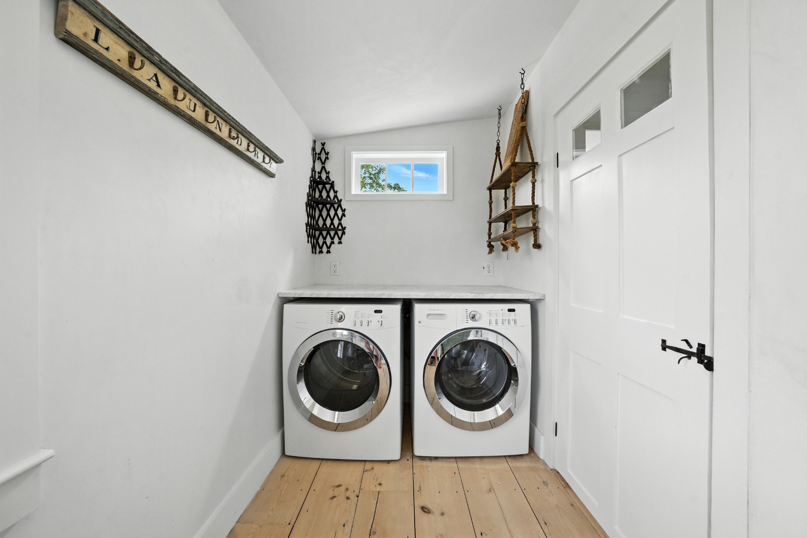 27 North Liberty Street Nantucket, MA 02554 - Photo 19 of 40 1st Floor Laundry w/Full Bath