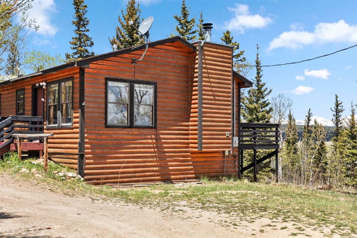 681 Sheep Ridge Road Fairplay, CO 80440 - Photo 42 of 43 a front view of a house with a yard