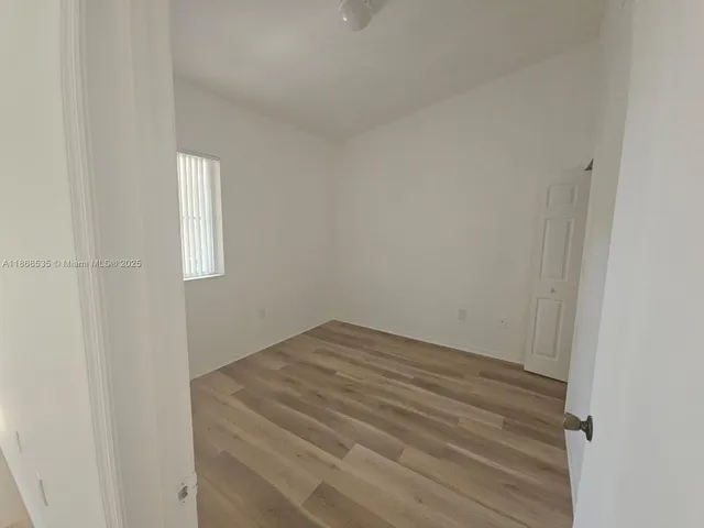 a view of empty room