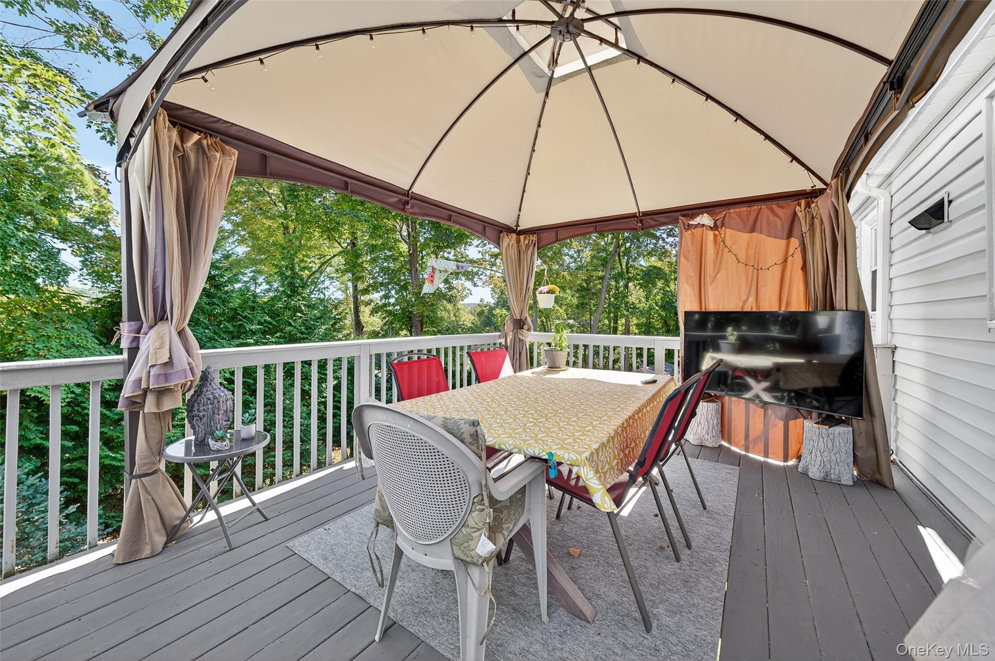 5 Berkley Terrace Monroe, NY 10950 - Photo 17 of 24 a outdoor view with a sitting space and large trees