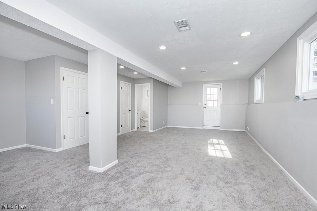 30892 Roosevelt Road Wickliffe, OH 44092 - Photo 16 of 22 Basement with light carpet