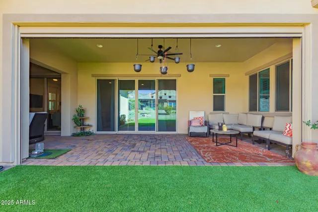 a view of a living room