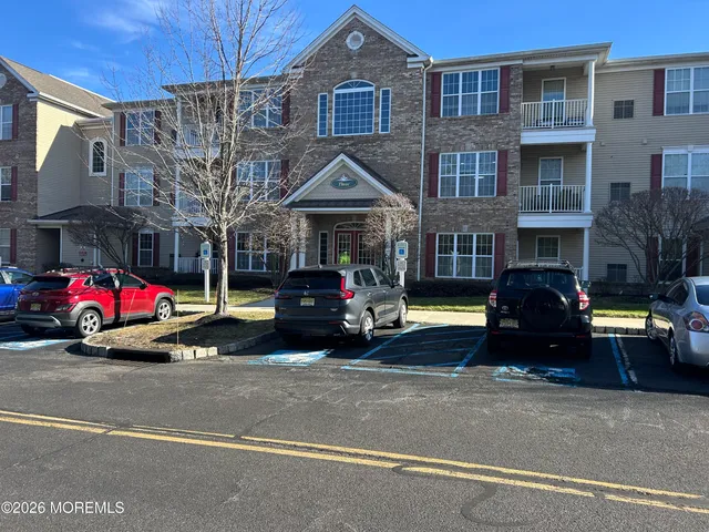 a car parked in front of a building