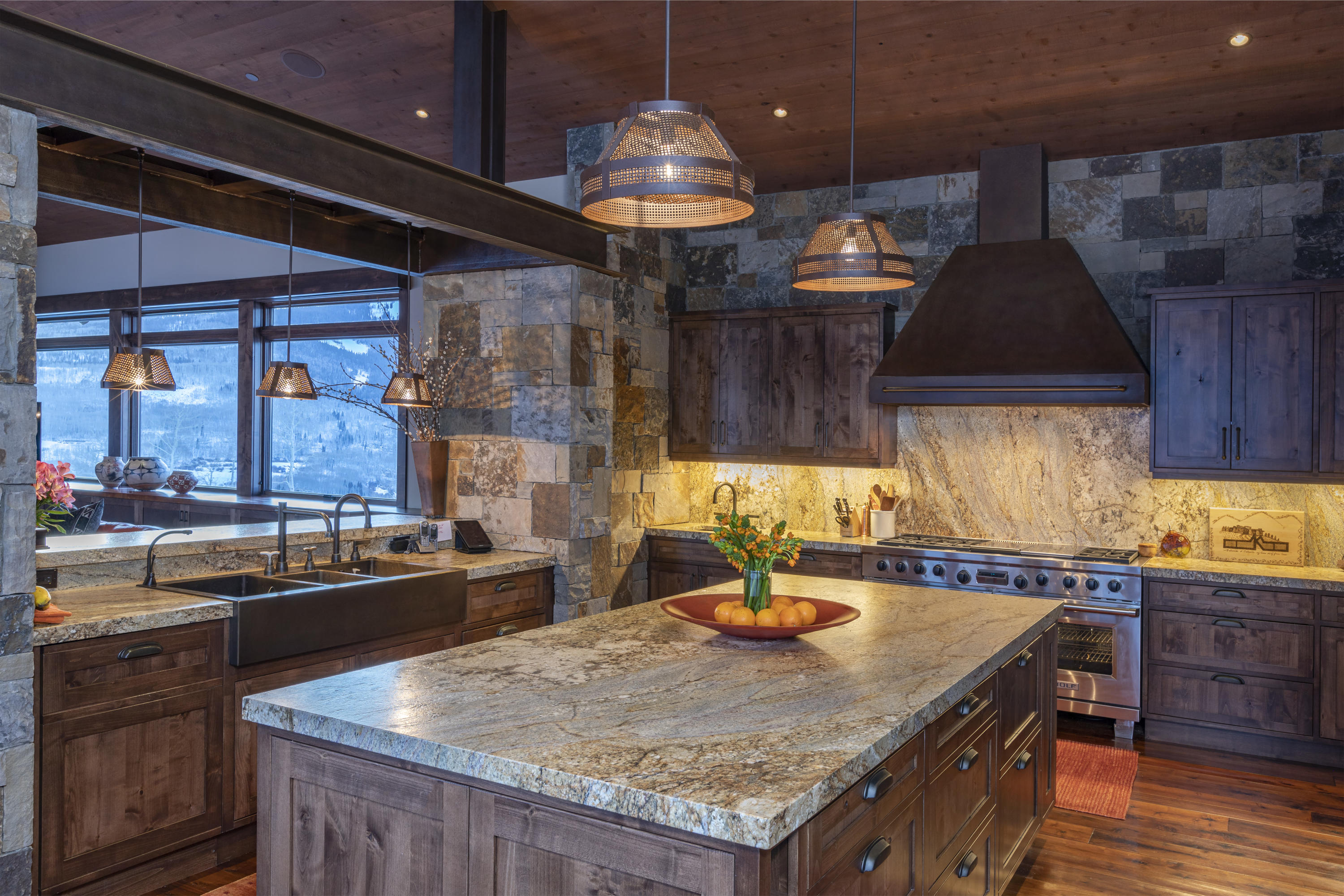 397 Muddy Creek Placerville, CO 81430 - Photo 9 of 22 a kitchen with a sink a counter space and cabinets