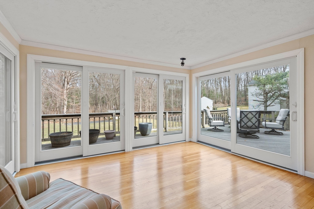 80 Oak Hill Drive Sharon, MA 02067 - Photo 12 of 36 a view of livingroom with furniture and floor to ceiling window