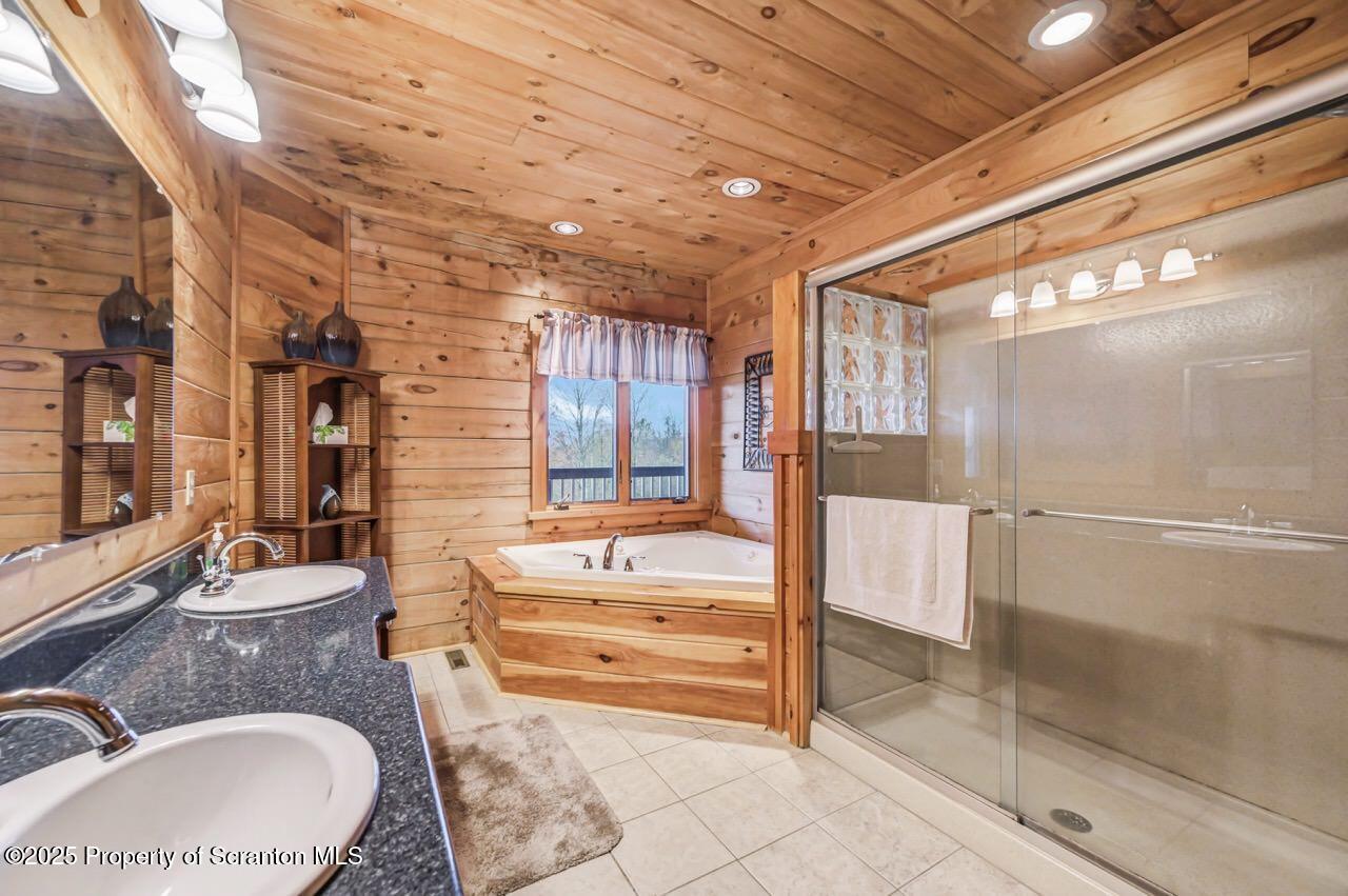 1095 High Bridge Road Nicholson, PA 18446 - Photo 42 of 117 Primary Bathroom