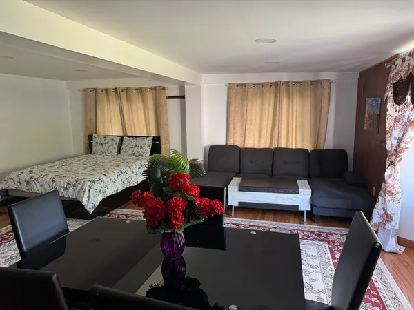 a view of a living room