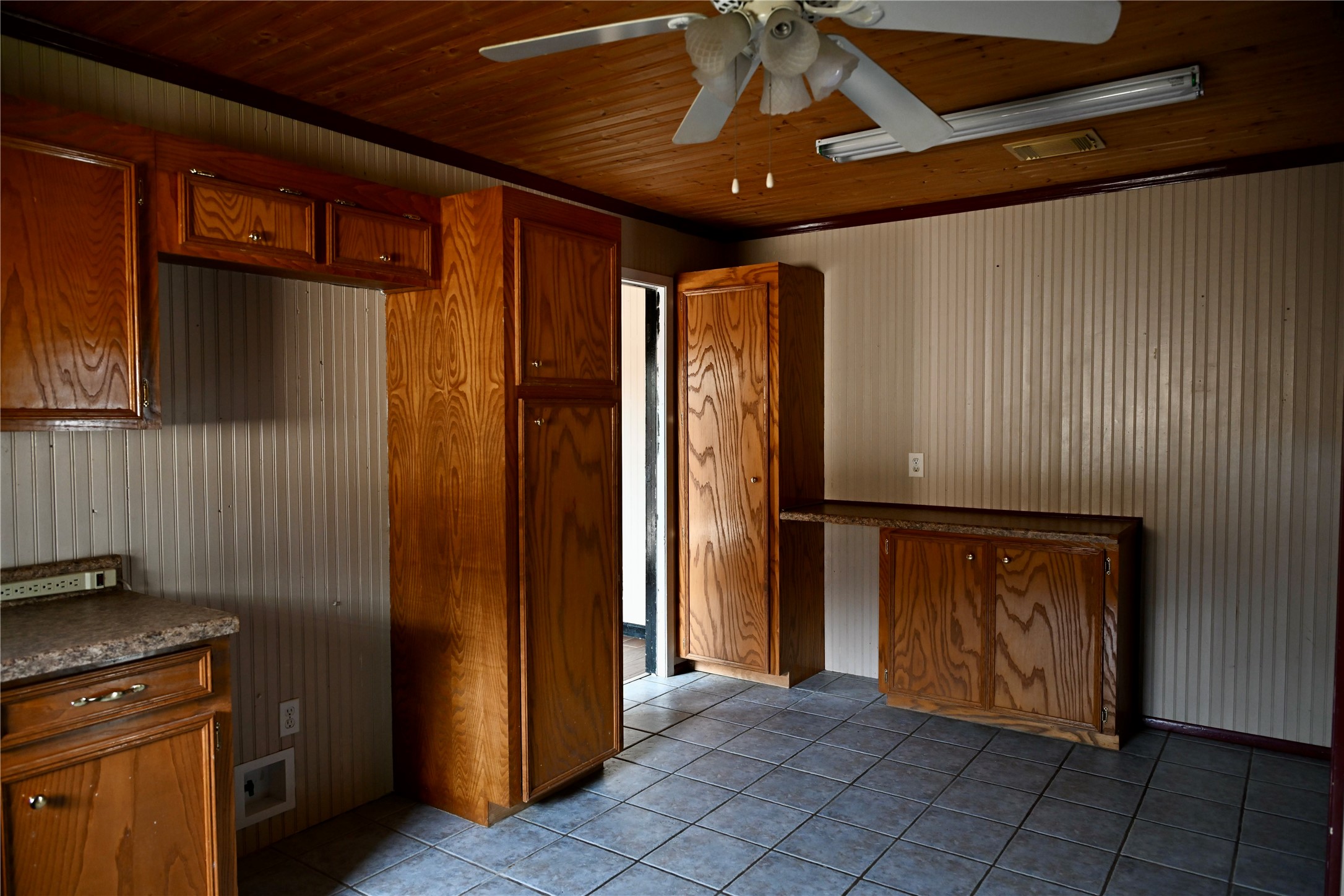 252 Bastrop Street Angleton, TX 77515 - Photo 18 of 28 a view of an empty room with wooden floor