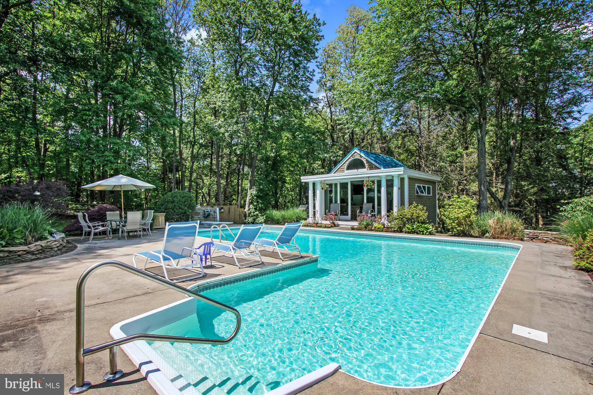 14815 Manor Road Monkton, MD 21111 - Photo 21 of 87 Salt Water In Ground Pool & Pool House
