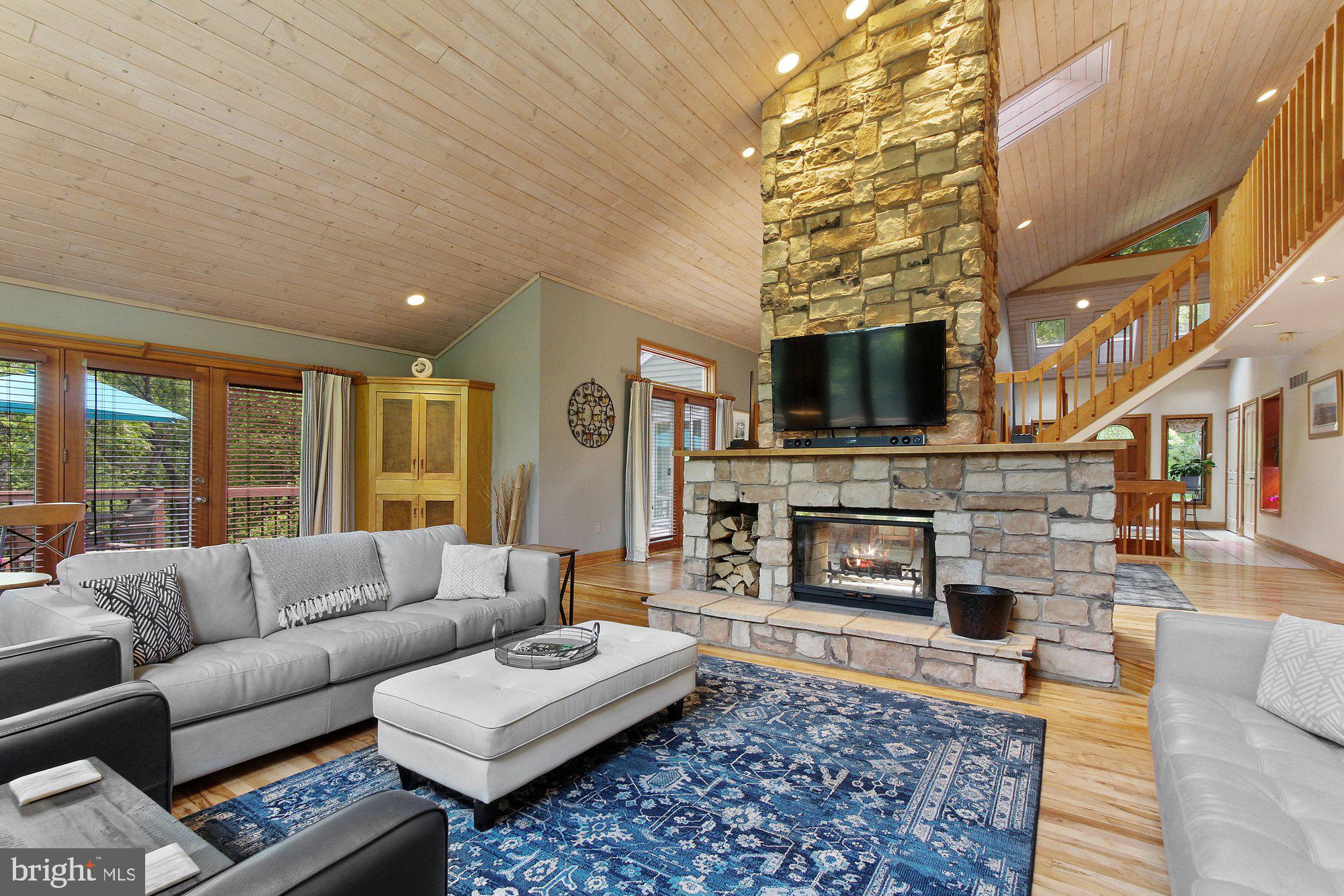 14815 Manor Road Monkton, MD 21111 - Photo 6 of 87 Open Concept Living Room, Wood Burning Fireplace