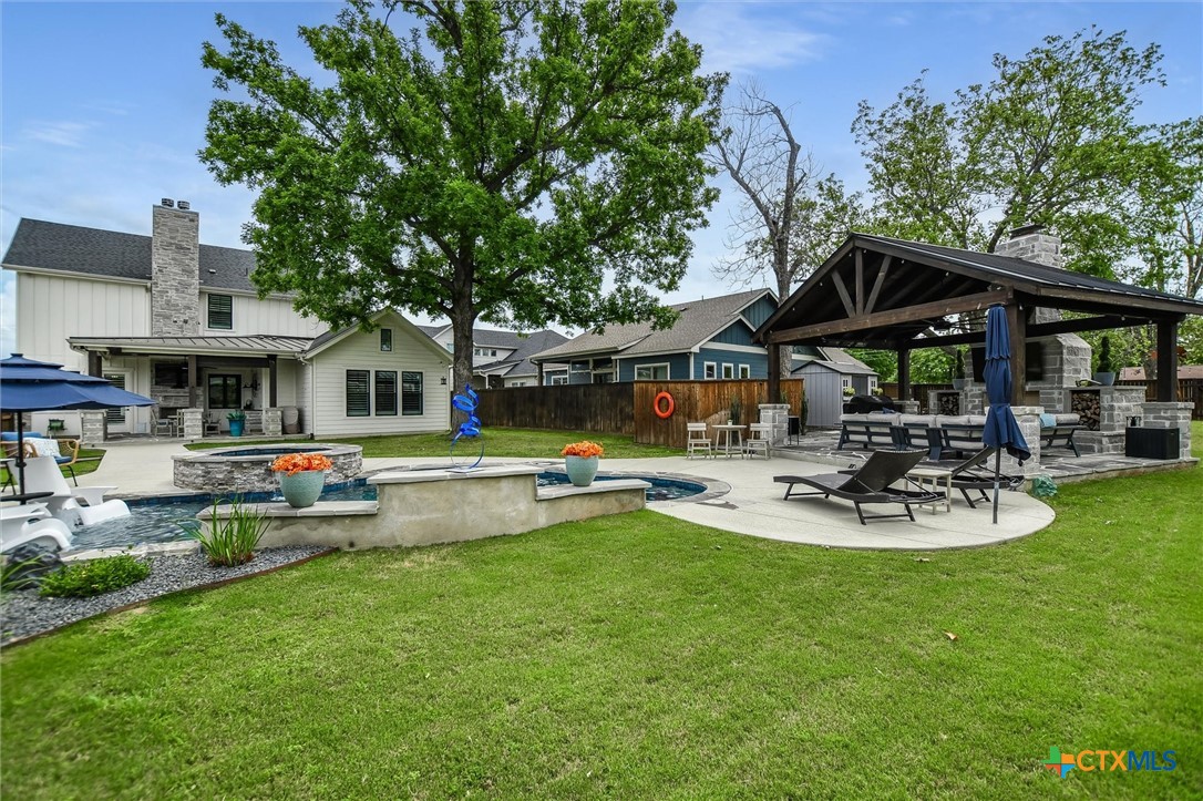 105 Retreat Place Georgetown, TX 78626 - Photo 3 of 42 Amazing backyard perfect for entertaining!