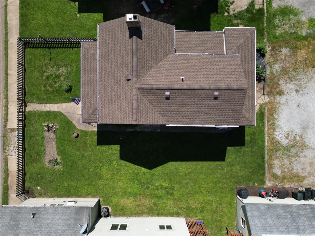 6132 Noblestown Road Oakdale, PA 15071 - Photo 3 of 23 a aerial view of a house with a yard