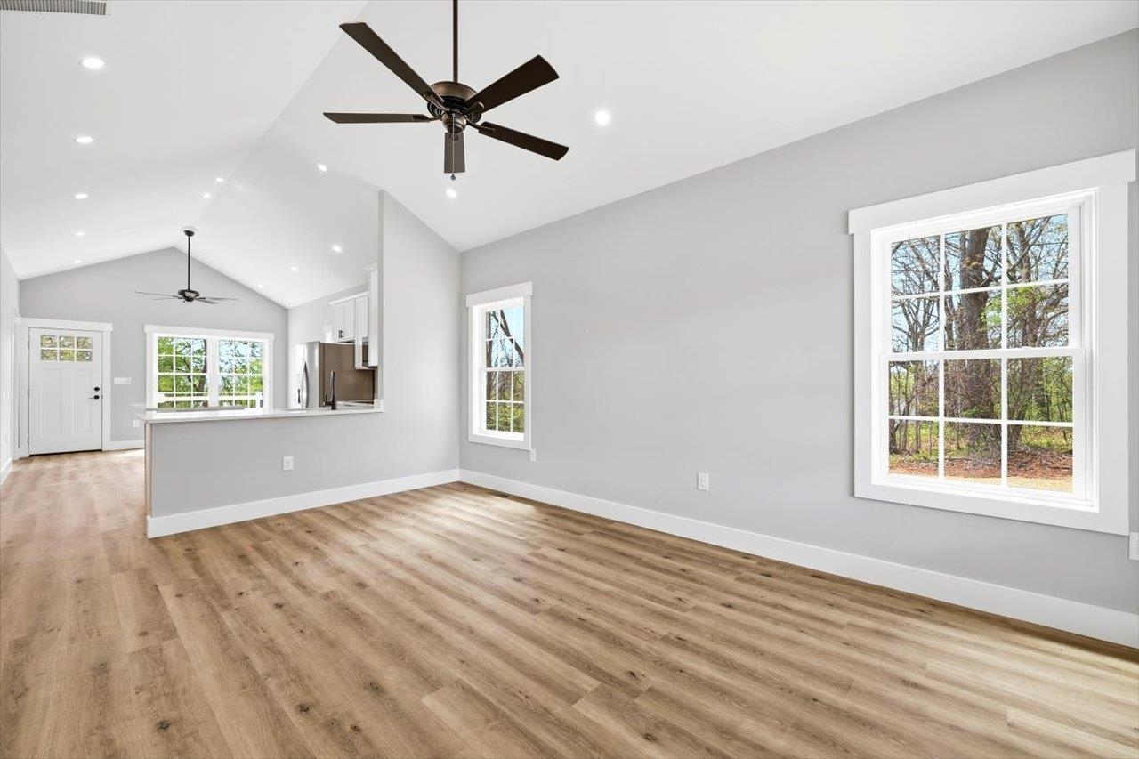 103 Hilltop Terrace Road Staunton, VA 24401 - Photo 4 of 47 a view of empty room with wooden floor and fan