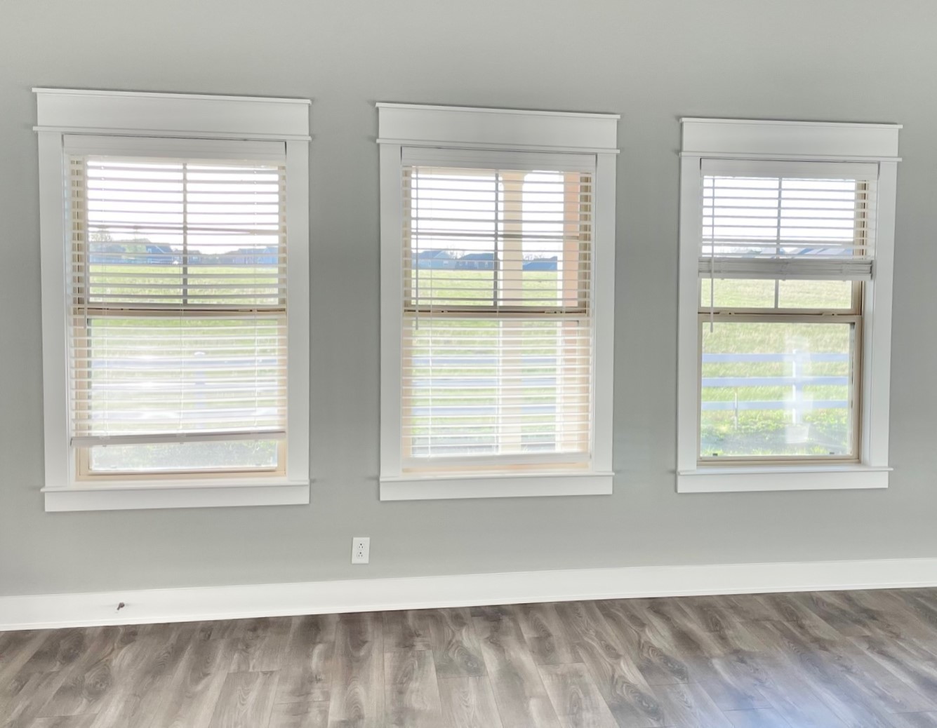 613 Spring Hill Drive Smyrna, TN 37167 - Photo 21 of 25 a view of an empty room with wooden floor and windows