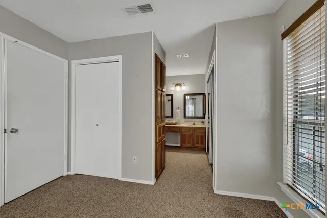 a view of living room and front door
