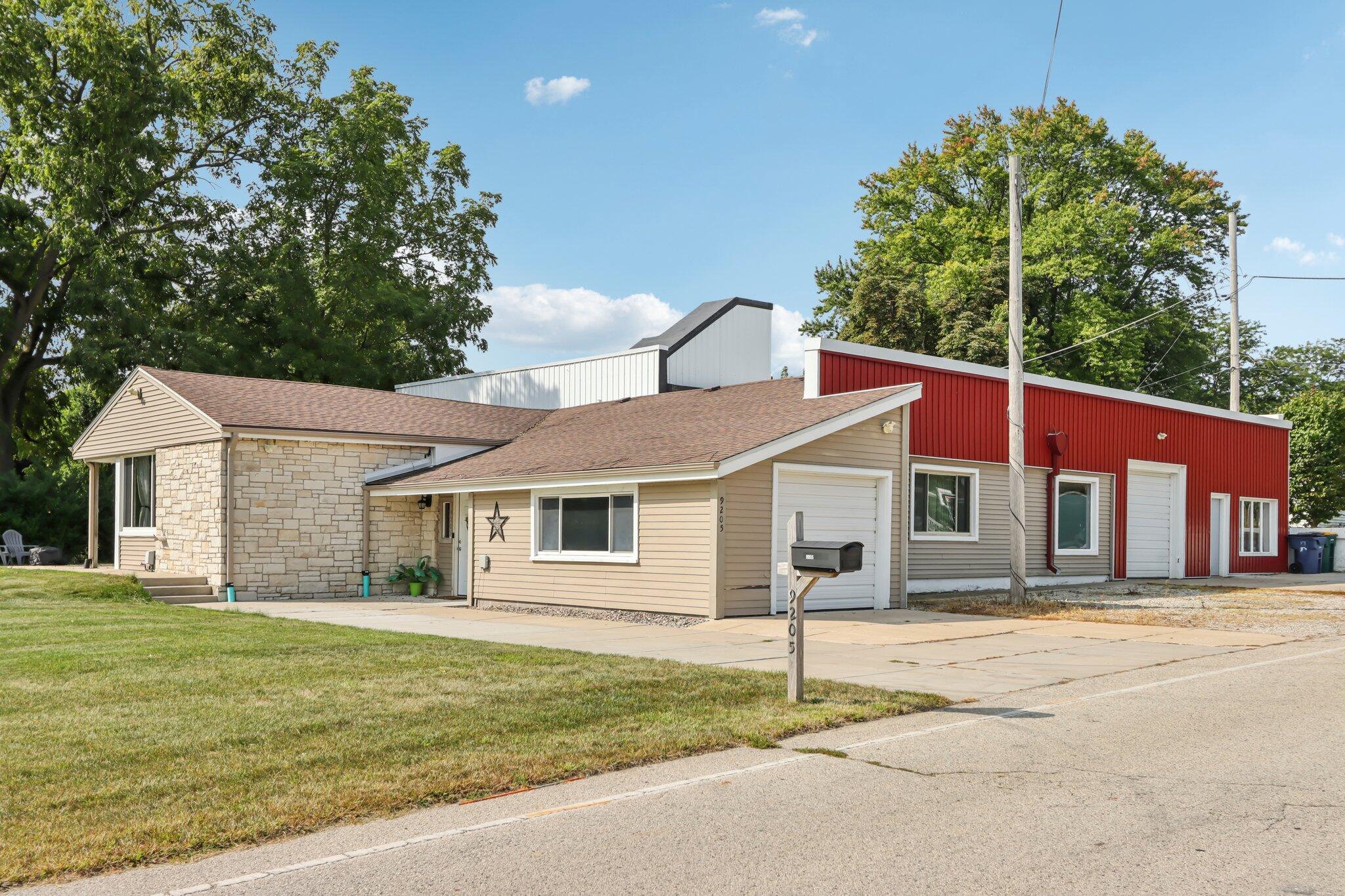 9205 South Chicago Road Oak Creek, WI 53154 - Photo 46 of 48 Side of home and shop