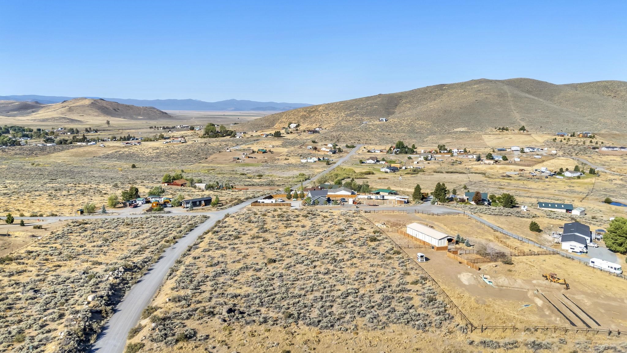1025 Hidden Valley Road Chilcoot, CA 96105 - Photo 8 of 10 an aerial view of residential houses with outdoor space