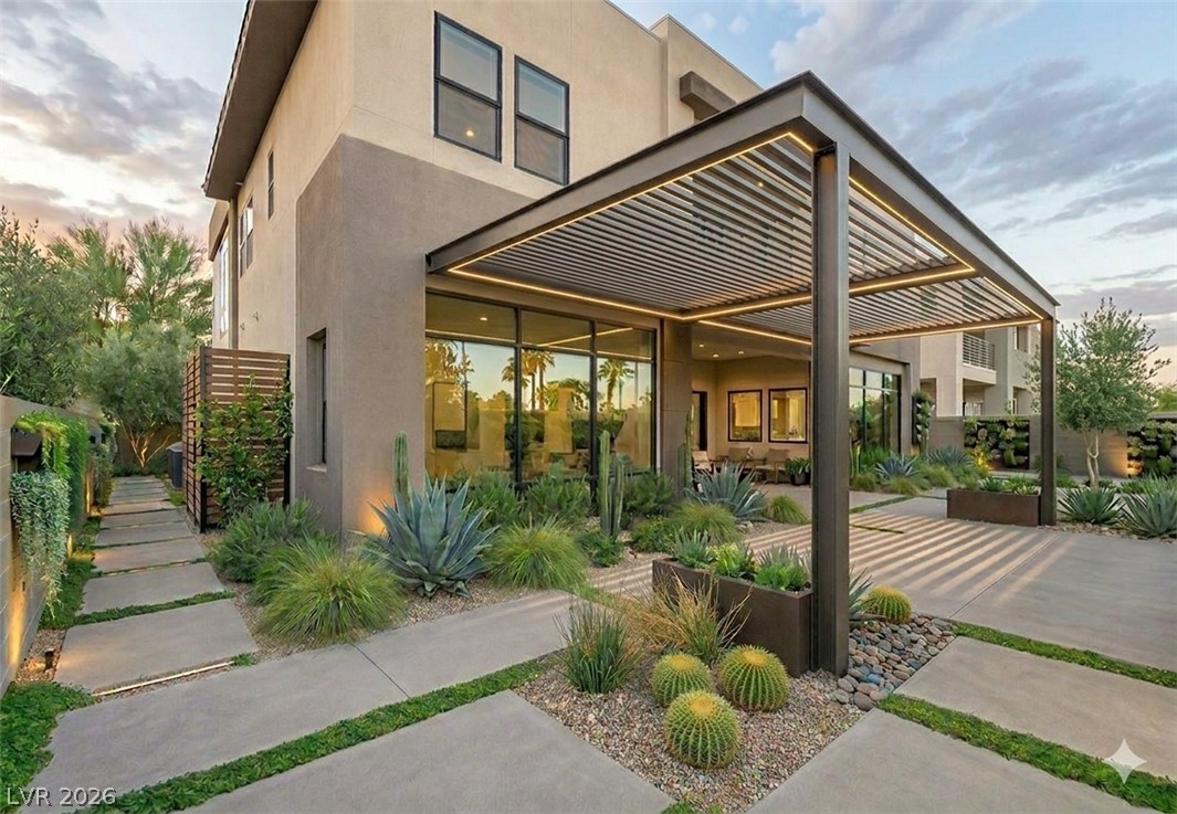 4846 Shady Rdg Drive Las Vegas, NV 89135 - Photo 55 of 60 landscaping to be completed soon. This is an AI rendering only