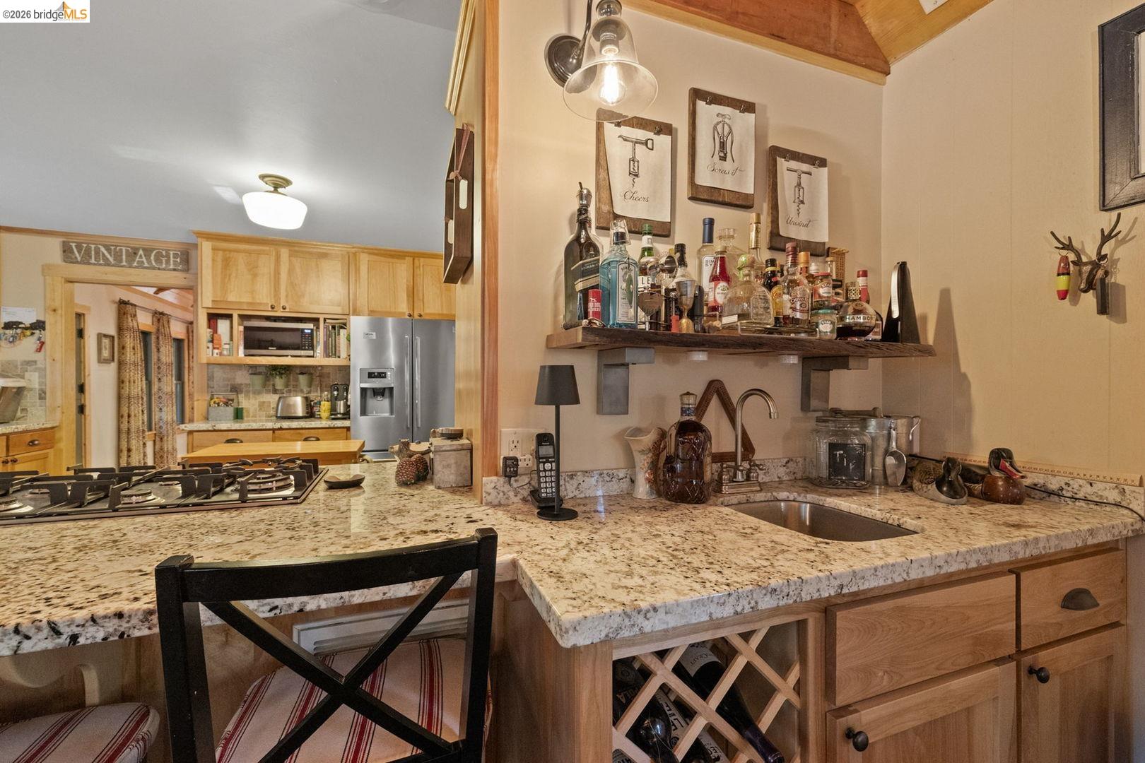 105 Pinecrest Lake Road Pinecrest, CA 95364 - Photo 11 of 35 Wet bar
