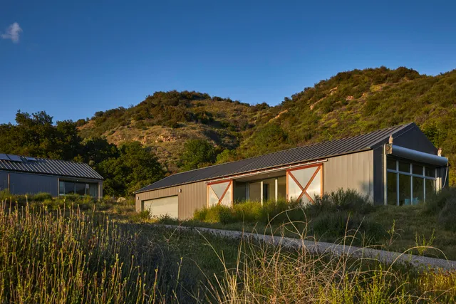 a backyard of a house