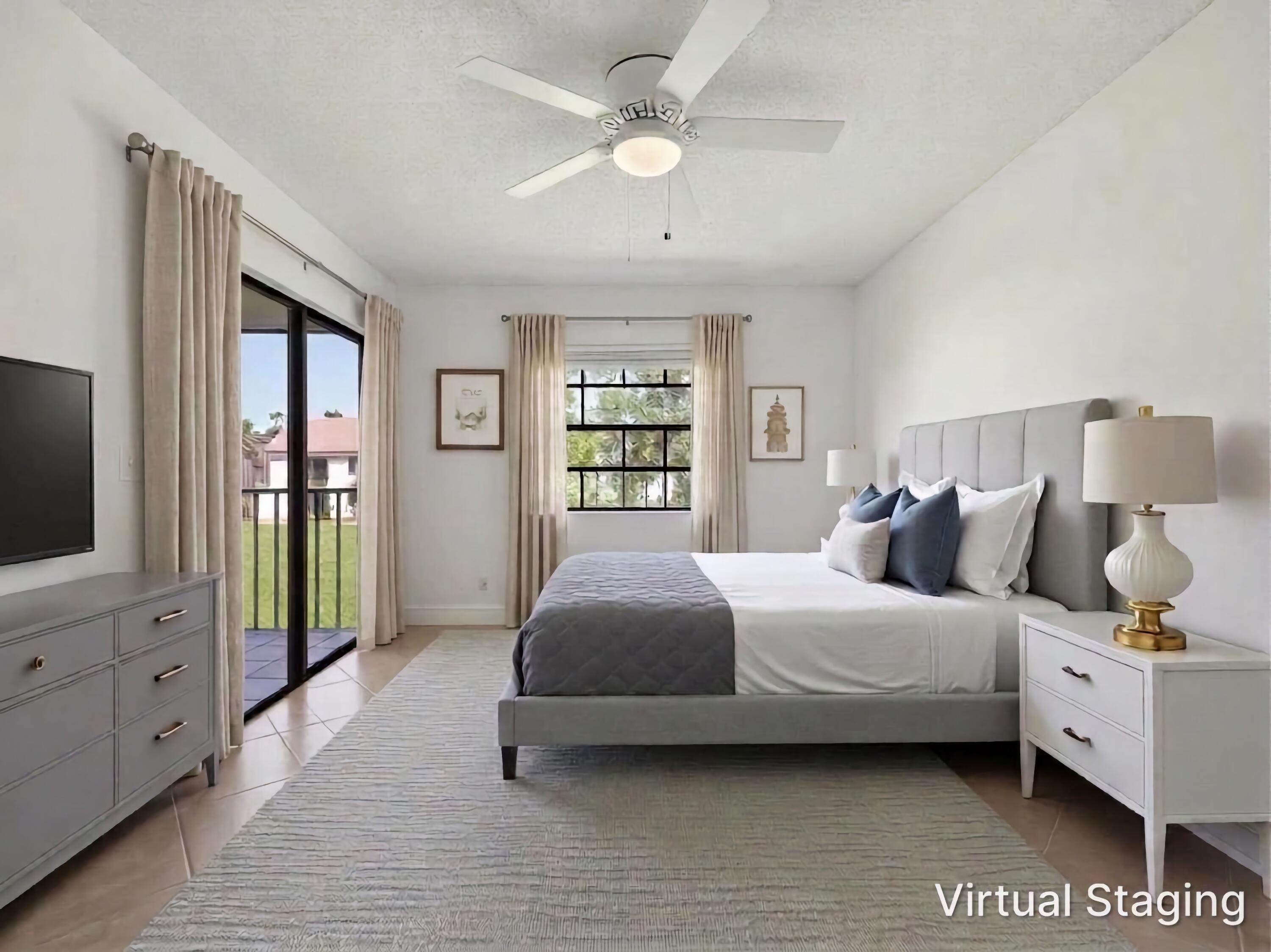 321 Norwood Terrace, Unit N221 Boca Raton, FL 33431 - Photo 26 of 36 Primary Bedroom Staged