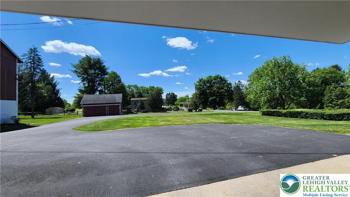 4912 Shankweiler Road Orefield, PA 18069 - Photo 42 of 74 View from Main Garage