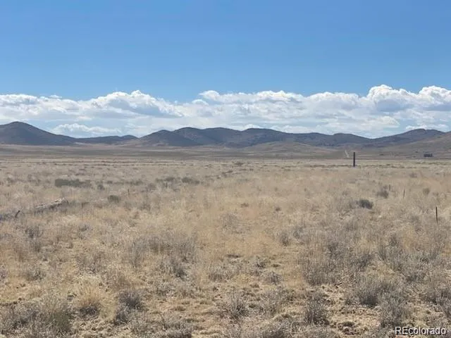 a view of an outdoor space and a mountain view