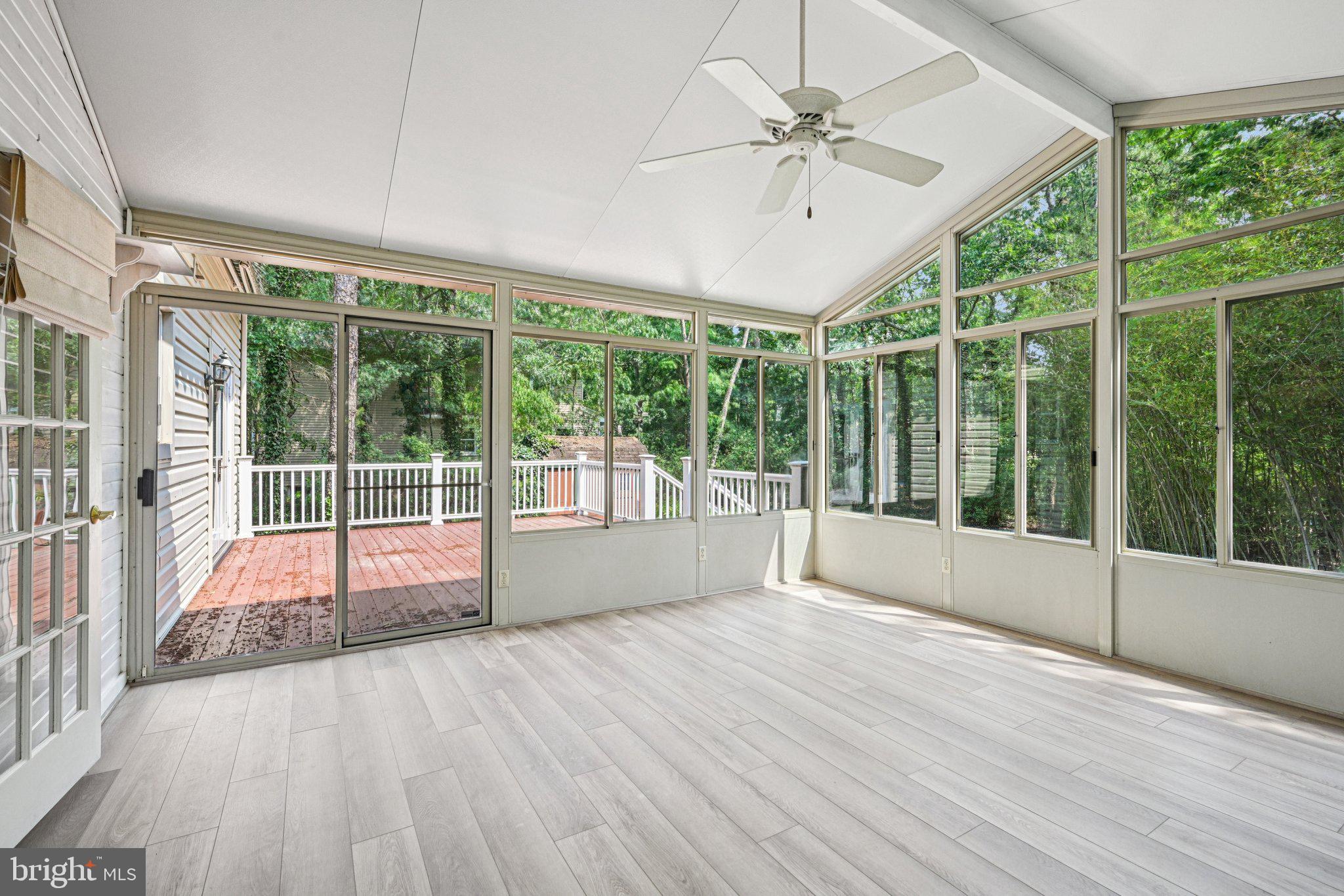 2 Keston Place Voorhees, NJ 08043 - Photo 44 of 83 a view of empty room with wooden floor and fan