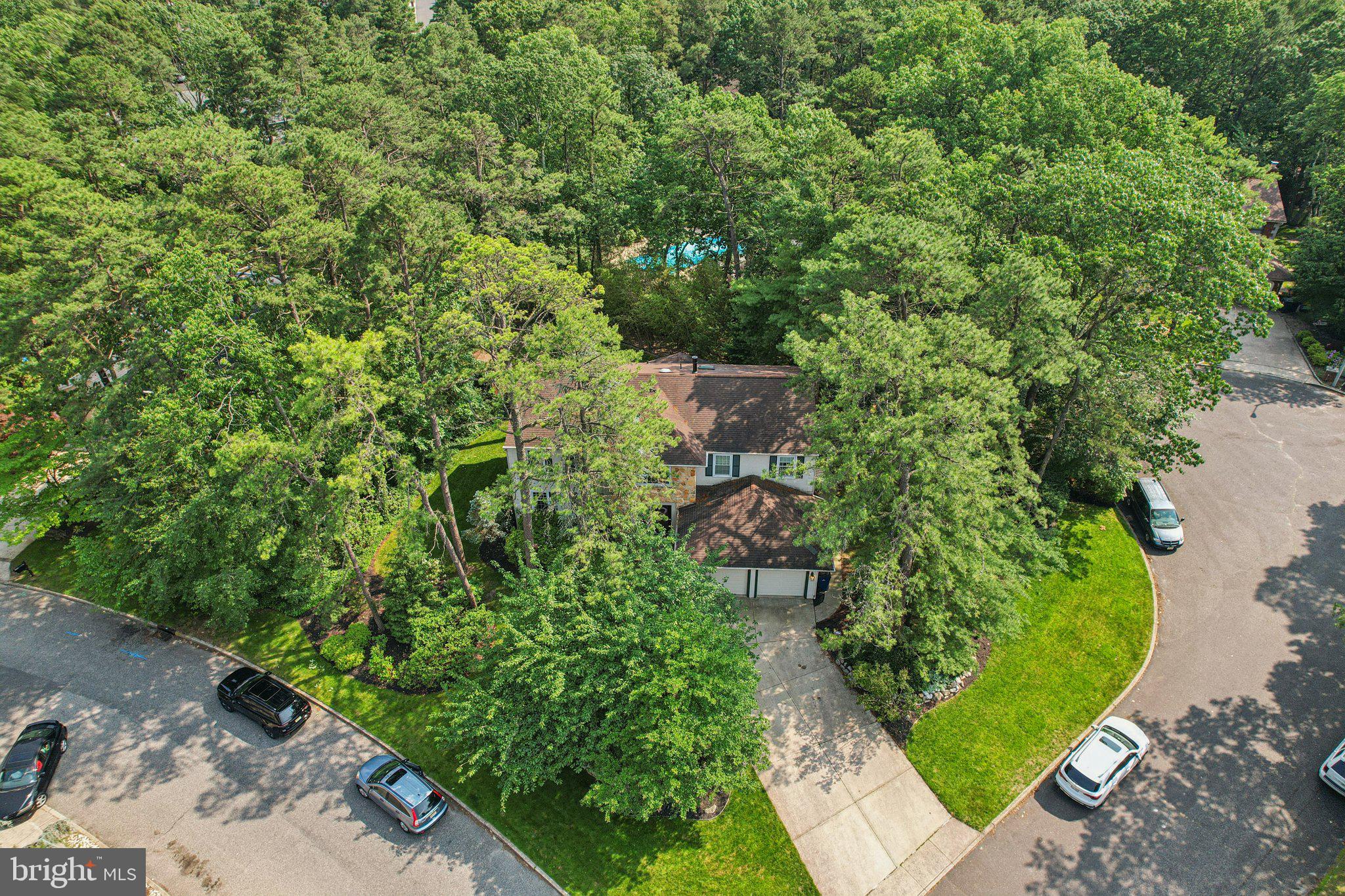 2 Keston Place Voorhees, NJ 08043 - Photo 67 of 83 an aerial view of residential house with outdoor space