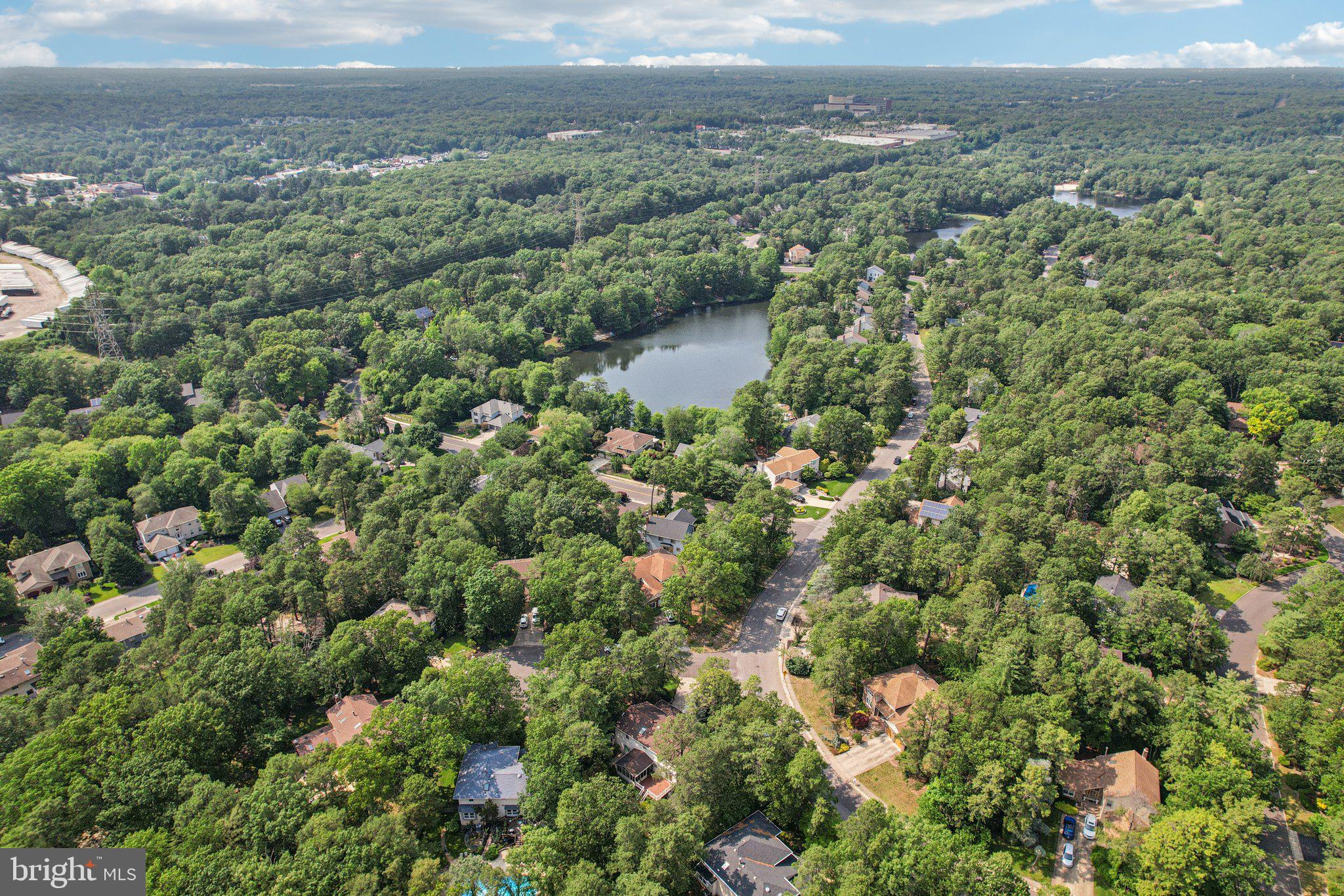 2 Keston Place Voorhees, NJ 08043 - Photo 73 of 83 an aerial view of a houses with a yard
