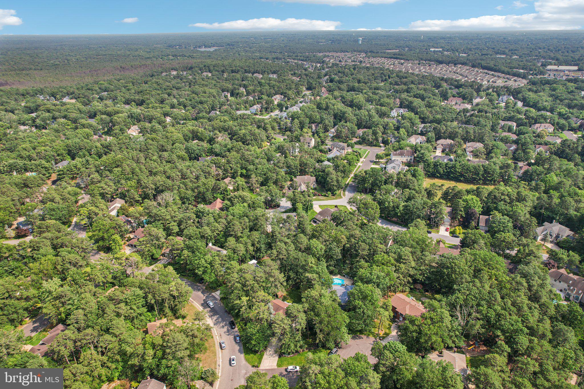 2 Keston Place Voorhees, NJ 08043 - Photo 76 of 83 an aerial view of residential houses with outdoor space and trees