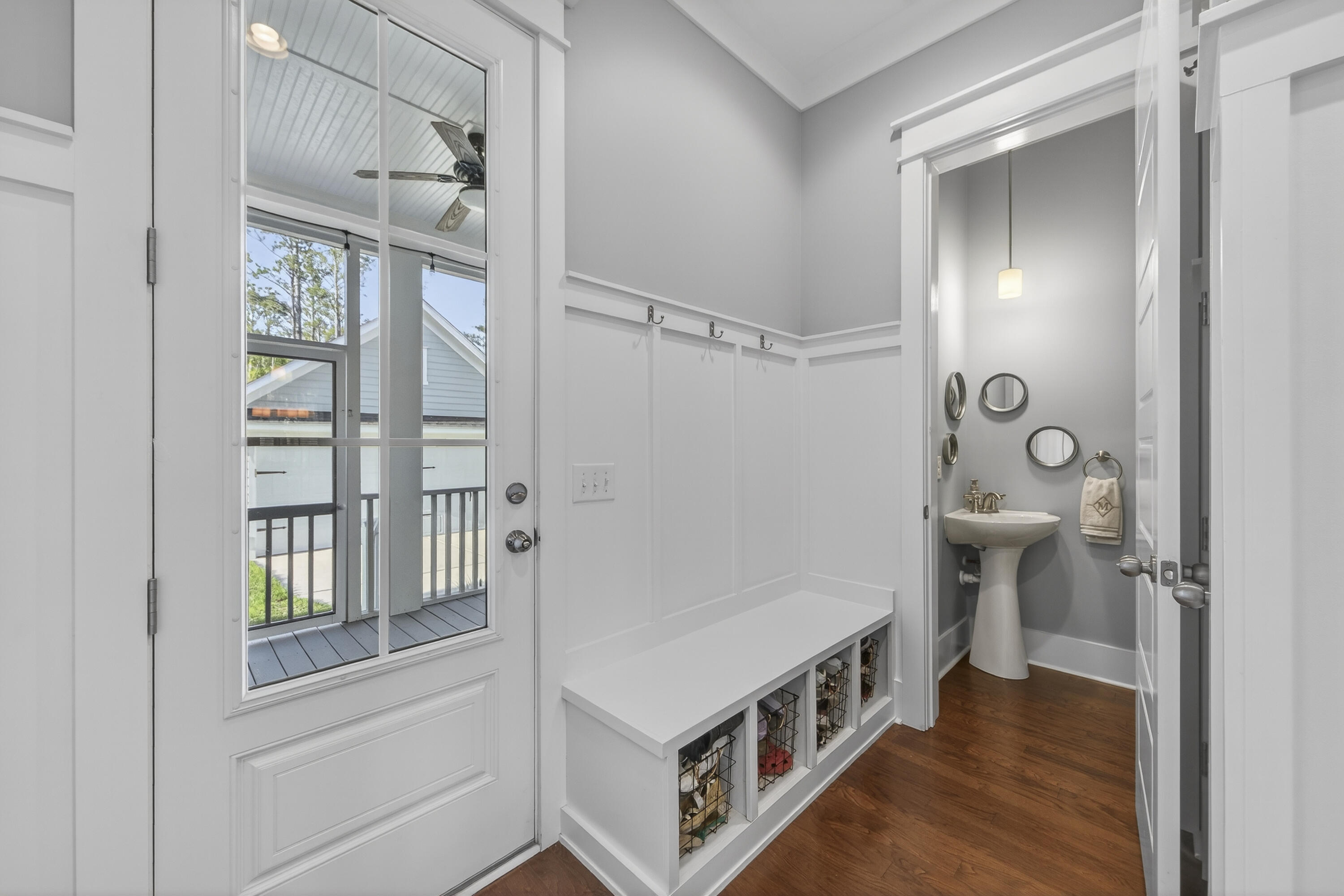 3586 Backshore Drive Mount Pleasant, SC 29466 - Photo 20 of 57 Mudroom Entry & Half Bathroom