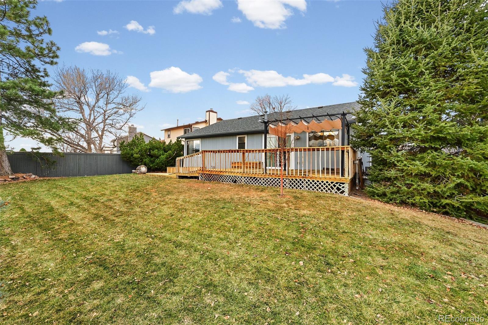 9170 Stargrass Circle Highlands Ranch, CO 80126 - Photo 29 of 39 a front view of a house with a garden