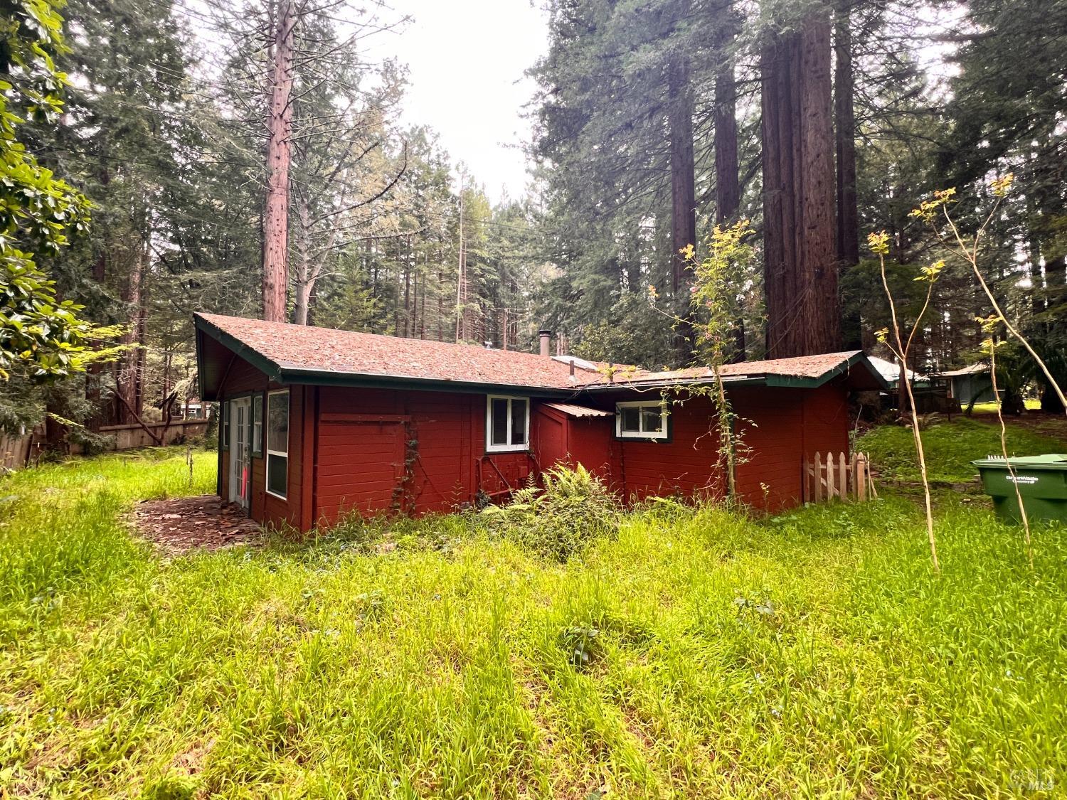 2300 Joy Road Occidental, CA 95465 - Photo 6 of 16 front view of a house with a yard