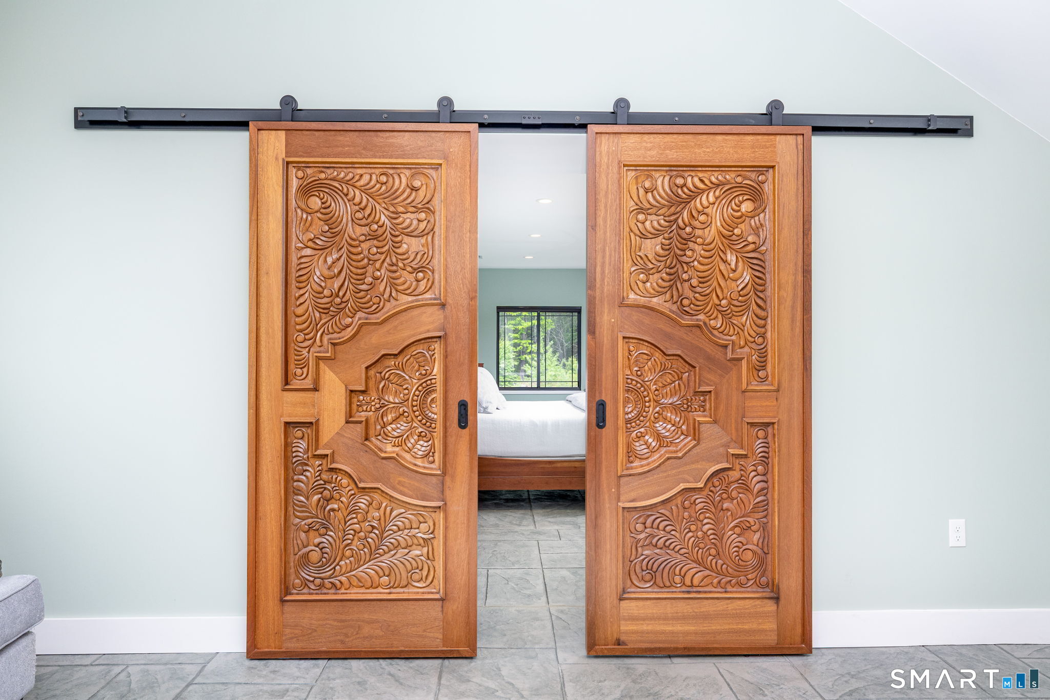 2540 Norfolk Road Torrington, CT 06790 - Photo 18 of 35 Custom Carved bedroom doors